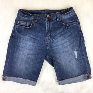 H&M Jaws Cutoff Jean Shorts Size 11-12Y
